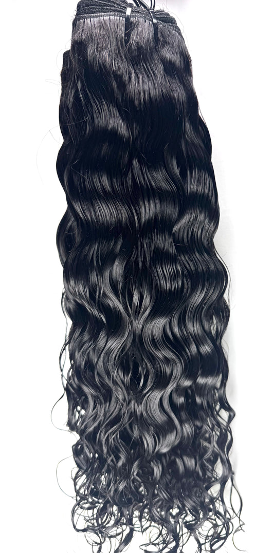 Water Wave Virgin Human Hair Weft